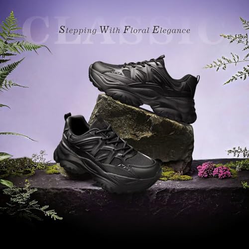 Women's Road Running Shoes Non Slip Ladies Walking Fashion Athletic Chunky Sneakers Work Gym Comfort Lightweight Mesh Soft Sole3