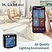 In.Licht Well-PortableWELL‑Certified 19‑in‑1 Light & Indoor Air Quality Monitor (PM2.5/PM1.0, CO2, TVOC, HCHO, CCT, Flicker, EML, LUX) with Bluetooth App & One‑Tap Report Export