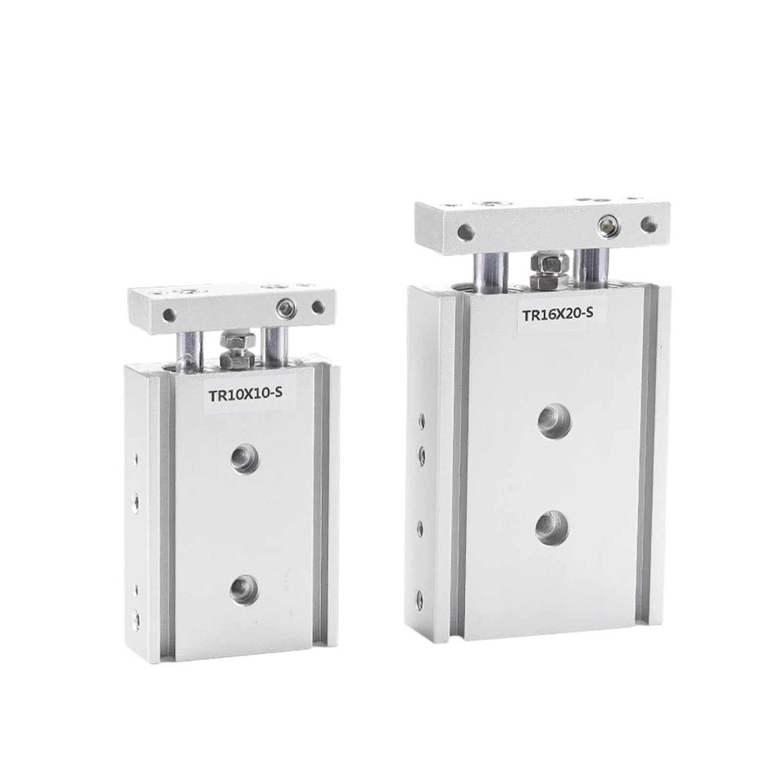 RCGKNNMUZ Cylinder Pneumatic CylinderTR16 TR20 TR25 TR32 Air 10-200mm Stroke with Magnet(Stroke 80mm)