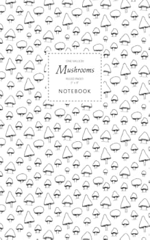 One Million Mushrooms Notebook - Ruled Pages - 5x8: (Chef Edition) Fun notebook 96 ruled/lined pages (5x8 inches / 12.7x20.3cm / Junior Legal Pad / Nearly A5)
