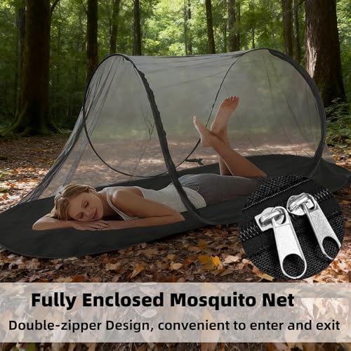 Pop Up Mosquito Tent for One