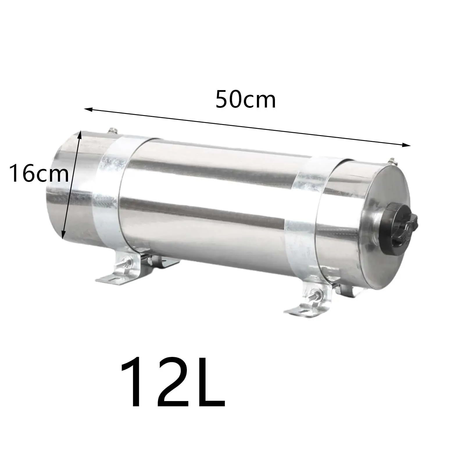 Trwały Zbiornik Płynu Chłodzącego Cylinder ogrzewania postojowego Zbiornik oleju Diesel Benzyna do paliwa samochodów ciężarowych SUV(12L)