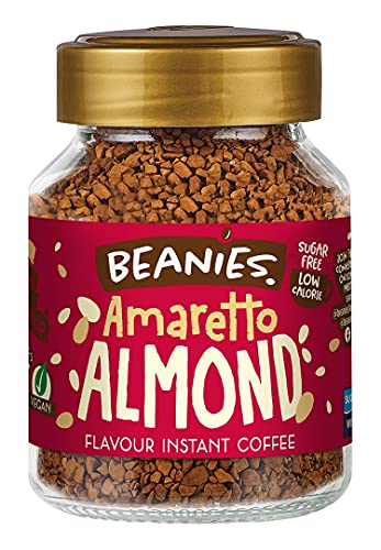 Beanies Amaretto Almond Flavour Instant Coffee 50g