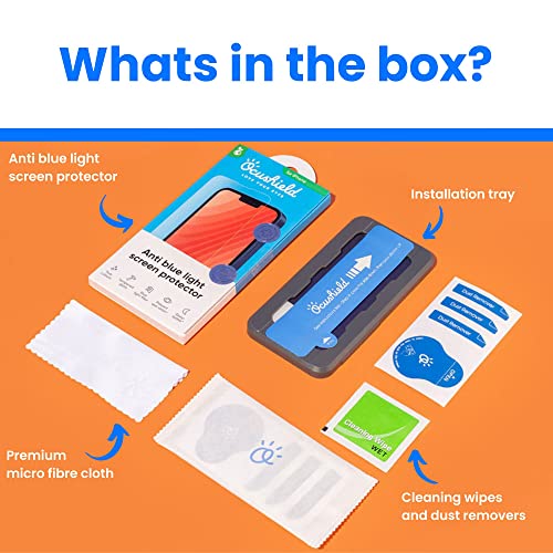 Image of Ocushield Anti Blue Light Tempered Glass Screen Protector for iPhone 7 Plus | iPhone 8 Plus - Protect Your Eyes, Reduce Migraines & Improve Sleep