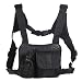 Saigain Universal Hands Free Chest Pocket Harness Bag Holster Holder Vest Rig for Two Way Radio ( Rescue Essentials)