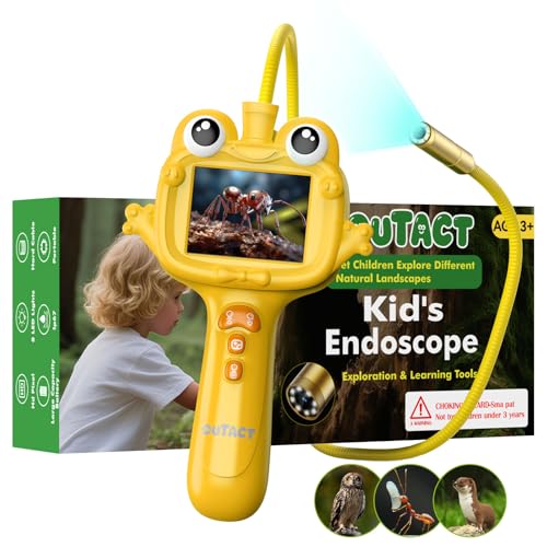 Outact Kids Endoscope With Lightborescope Camera Snake Scopenature Exploratio...