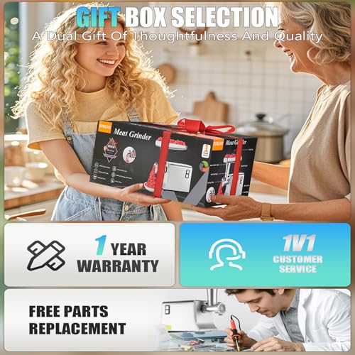Image of 5.0 Upgrade Electric Meat Grinder,3S Grinding,Meat Grinders for Home Use-G