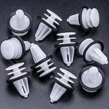 Rexka 10pcs Door Trim Panel Retainer Clip for Ford W713297-S300 C-Max Edge Escape Explorer F-150 Mustang Focus Flex Fusion Taurus Lincoln MKC MKX MKZ