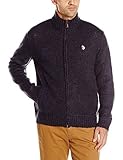 U.S. Polo Assn. Men's Marled Full-Zip Sweater