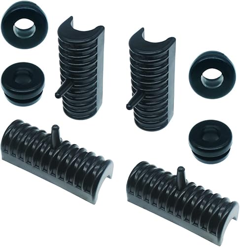 Soportes de goma para sillín rígidos, compatible con Harley Touring Street GlideElectra GlideRoad GlideRoad GlideRoad King 1996-2013 (1996-2013)