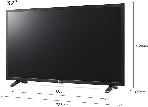 LG 32LM637BPLA 32 inch HD HDR Smart LED TV, with Quad Core Processor, Active HDR, Alexa compatible [Energy Class G]
