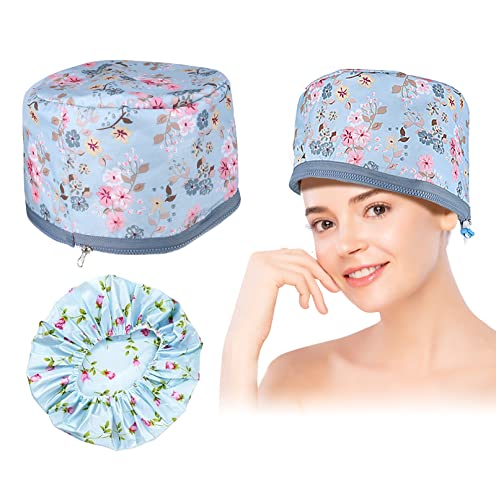 Hair Care Cap, Heat Cap for Deep Conditioning 110V-Hair SPA Cap, Hair Steamer Cap with Adjustable Temperature, Waterproof, Moisturize and Nourish, Hair Care for Salon and Home Use