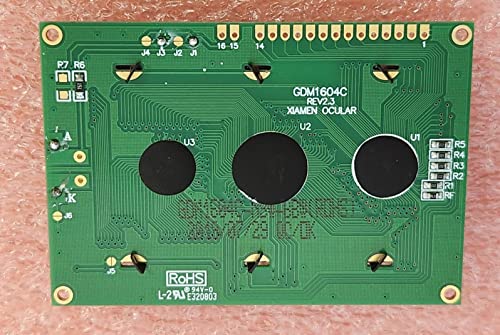 (1 PC) GDM1604C-NSW-BBW Display LCDM TRANSF. LED STN