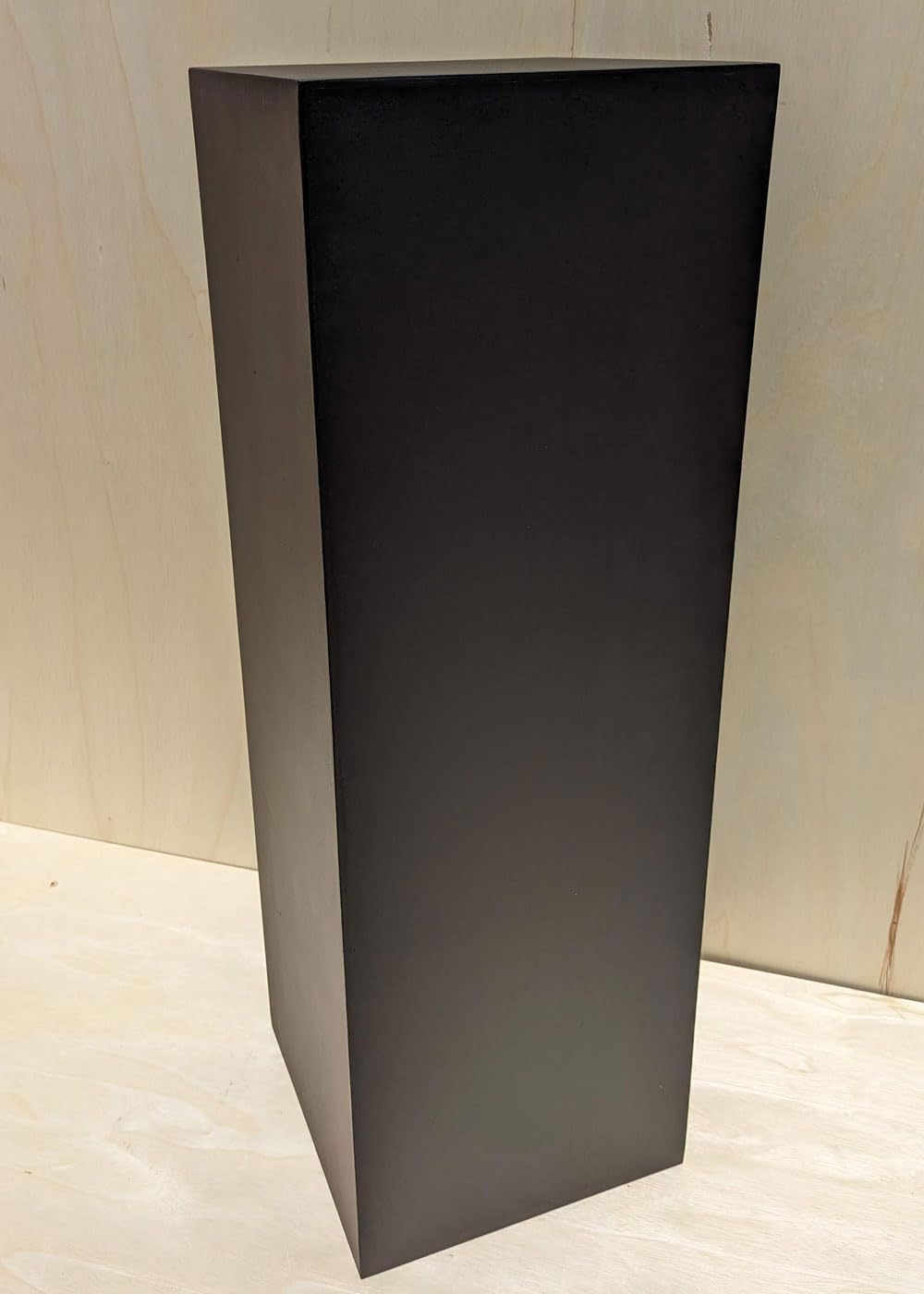 Generic 36" x 12" x 12" Matte Black Display Stand