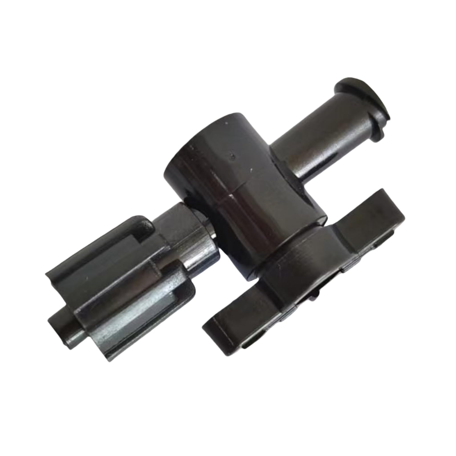 100 llaves de paso bidireccionales macho a hembra, conectores de bloqueo de PP duraderos for aplicaciones de impresión y transferencia de fluidos(Black)