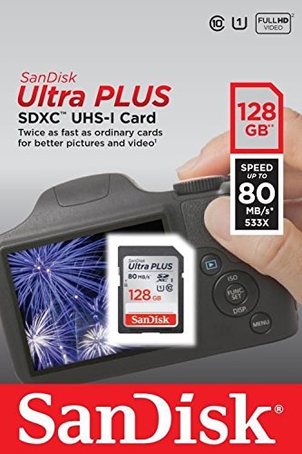 Preisvergleich Produktbild SanDisk sdsdusc-128g-gn6in Speicherkarte SDHC Class 10 128 GB