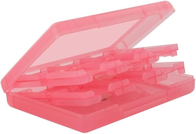 28 in 1 Game Card Case Box for Nintendo DS Lite,Dsi,3DS-Color in Pink
