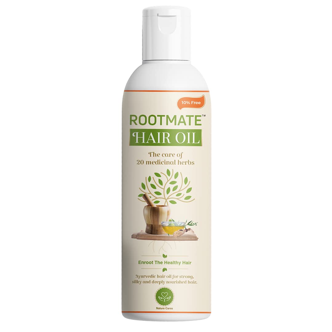 Buy Rootmate Bhringraj Hair Oil 100ml Hair Oil for Hair Fall Control
