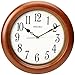 SEIKO 12 Inch Round Wood Classic Wall Clock