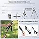 NEEWER Mini Stativ für Kamera mit 360°Kugelkopf Aluminiumlegierung 20/ 50cm 1/4 Arca Type QR Plate,tragbares Desktop Reisestativ für DSLR Kamera Video Camcorder, maximale Belastung: 11lb/5kg
