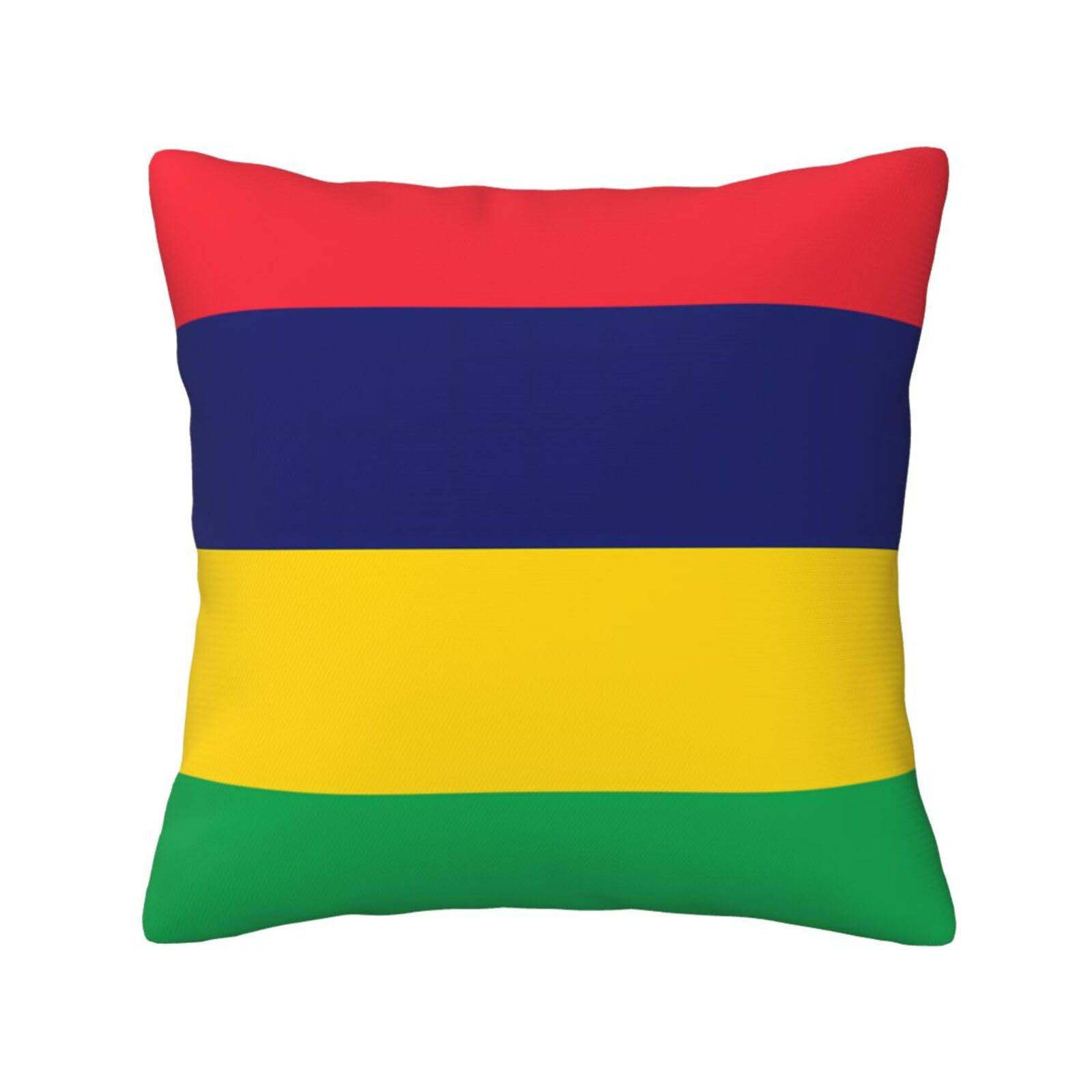 SXZVVBN Flag of MauritiusDecorative Square Sofa Cushion Covers