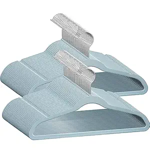 TechZoo 50 Premium Kids Velvet Hangers - 14