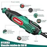 Zoom IMG-1 hychika utensile rotante 150w con Zoom IMG-1 hychika utensile rotante 150w con
