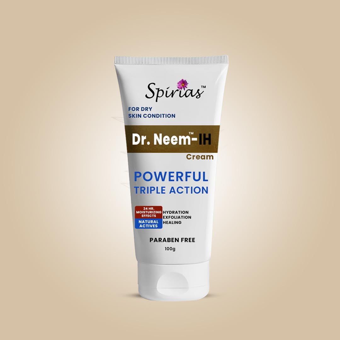 Nexleen Dr. Neem Skin Cream, Enriched with Neem & Almond Oil,For Dark Patches on Knees, Elbow, Ankles & Underarms,Repairs Cracked Skin & Nipples, Paraben Free-100g-image-23
