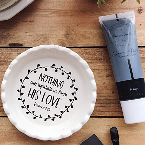 Ceramic Paint Black Water Based Enamel Paint Food Safe Paint