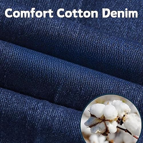 Jett Jeans for Older Men, Big and Tall Jeans for Mens Over 60 Business Casual Denim Stretch Pants4