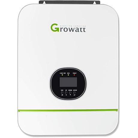 Growatt 3000W 120V/240V Wave Solar Inverter: Empowering Home Energy
