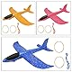 Diealles Shine Fliegende Gleiter, 3 Stück 35cm Styroporflieger Flugzeug, Flugzeug Spielzeug Outdoor für Kinder