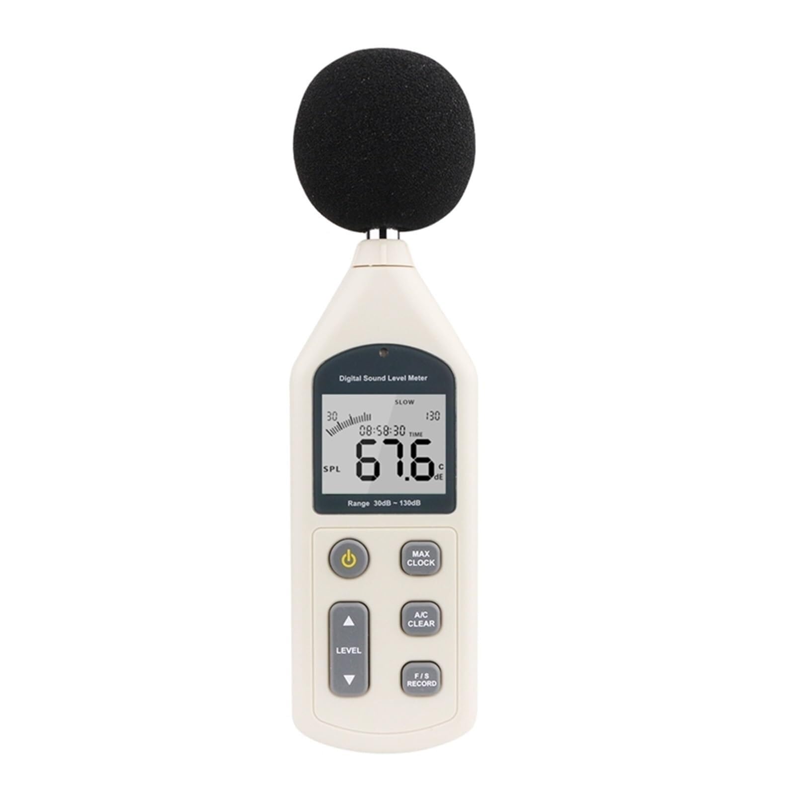 GHKryD decibel meter, Noise Frequency Tester with USB Output & Software, Max Hold