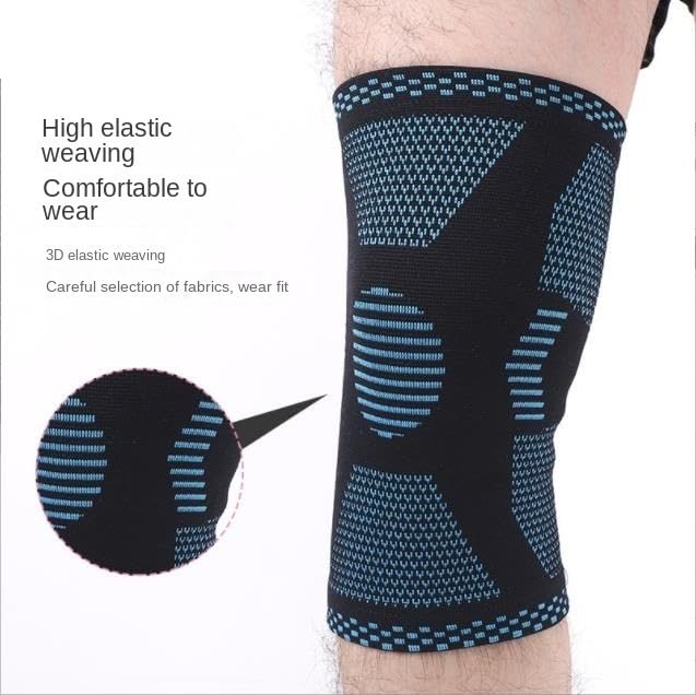 Ginocchiera Palestra Un Paio Di Ginocchiere, Maniche A Compressione Unisex For Ginocchio, For Esercizi E Corsa Tutore Ginocchio Sportiva(Beige,S)
