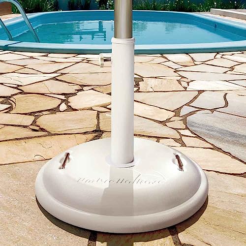 Base Para Guarda-sol Redonda De Concreto 22 Kg Mor