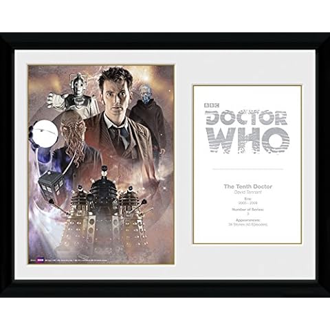 GB Eye LTD, Doctor Who, 10th Doctor David Tennant, Fotografía enmarcada Cover