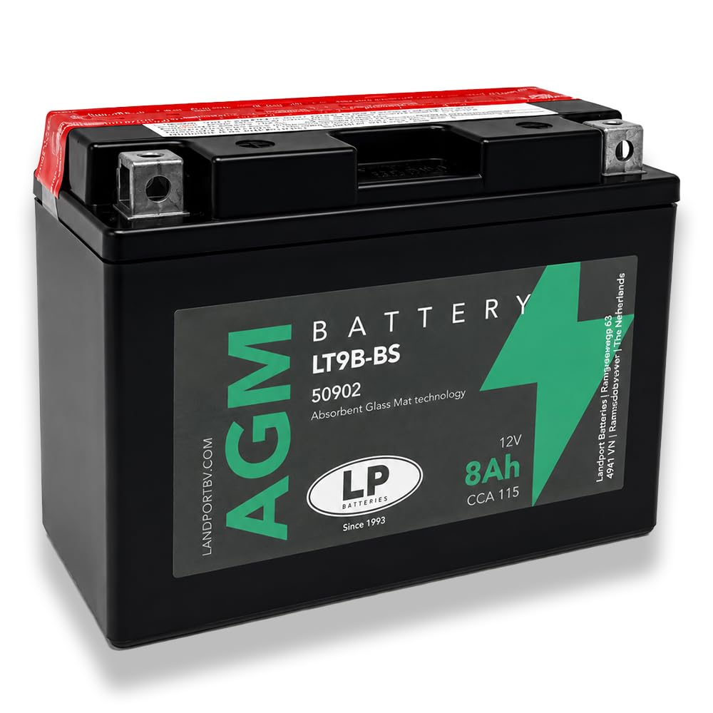 BATTERIA LT9BBS YT9BBS SCOOTER COMPATIBILE CON YAMAHA T MAX 500 2001 2002 2003 2004 2005 2006 2007