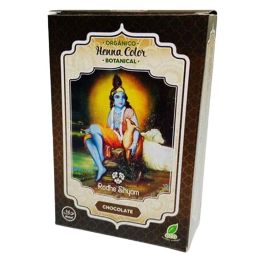 Tinte Henna Botanicals Chocolate Eco para Cabello 100g