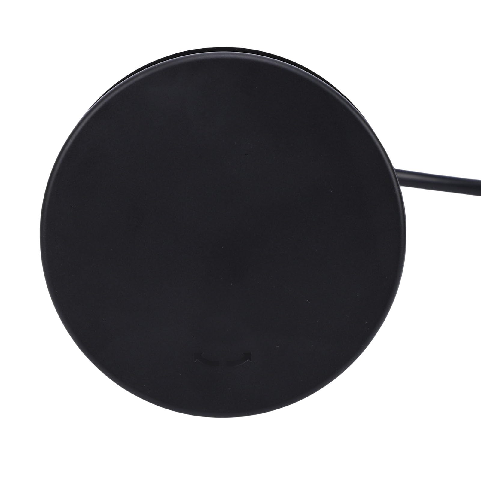 ASHATA Presa elettrica da incasso con coperchio e doppia porta di ricarica USB per scrivanie e piani in ABS ignifugo (spina UE)