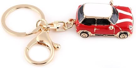 Hilitand - 1 Classic 3D Carved Keychain, Simulation Mini Sports Keyring Accessory for Decoration or Bag, red, One size