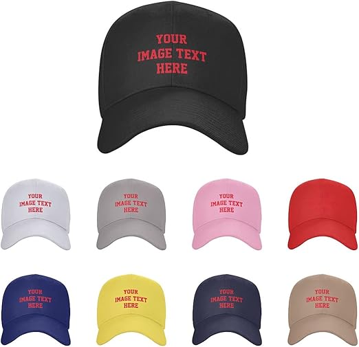 Custom Hats, Custom Baseball Hat, Design Your Own Hat,Soft Baseball Cap