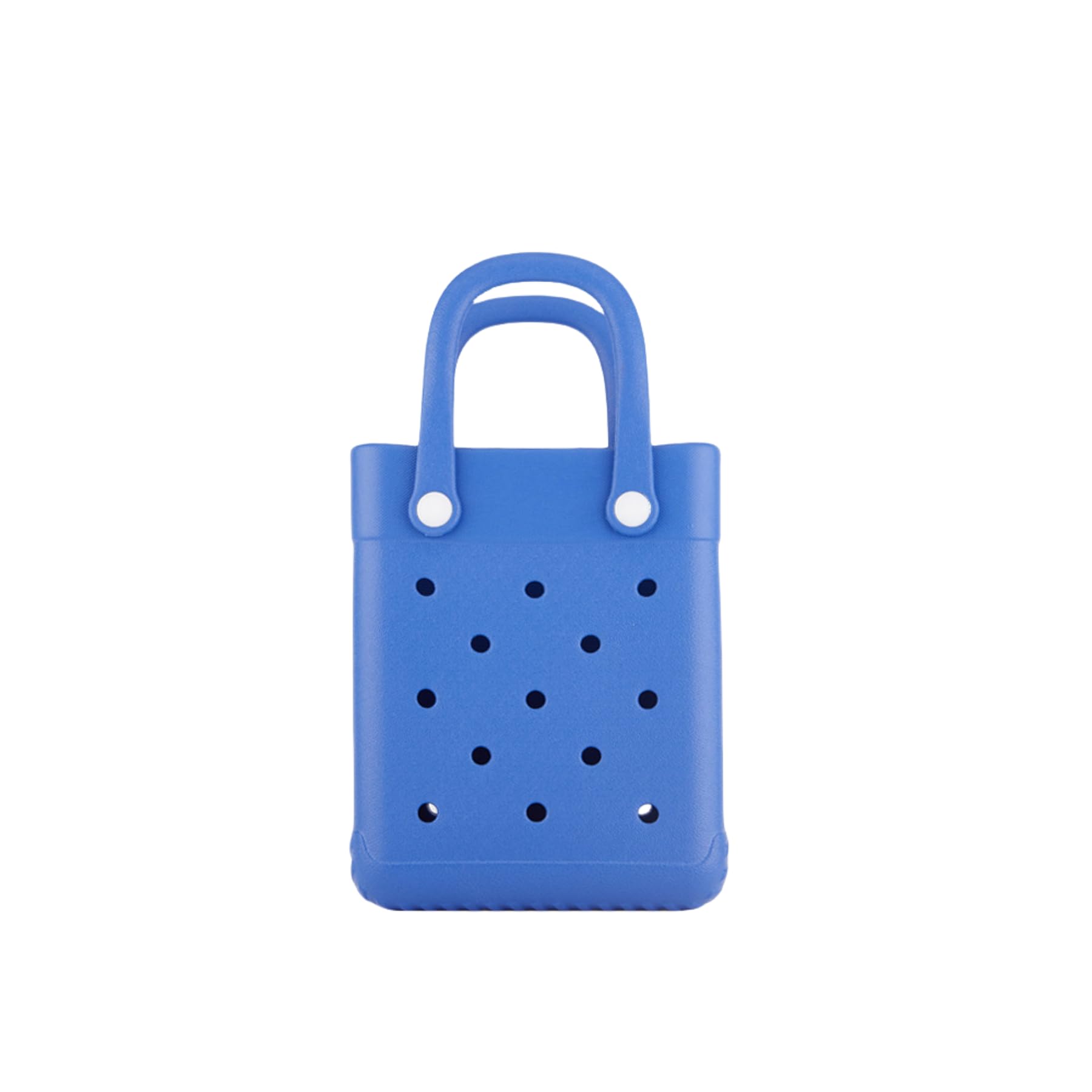 GBB Sac de plage en caoutchouc - Taille XS - Imperméable - Mini sac fourre-tout pour bateau, piscine, sport, voyage, sac à main ouvert
