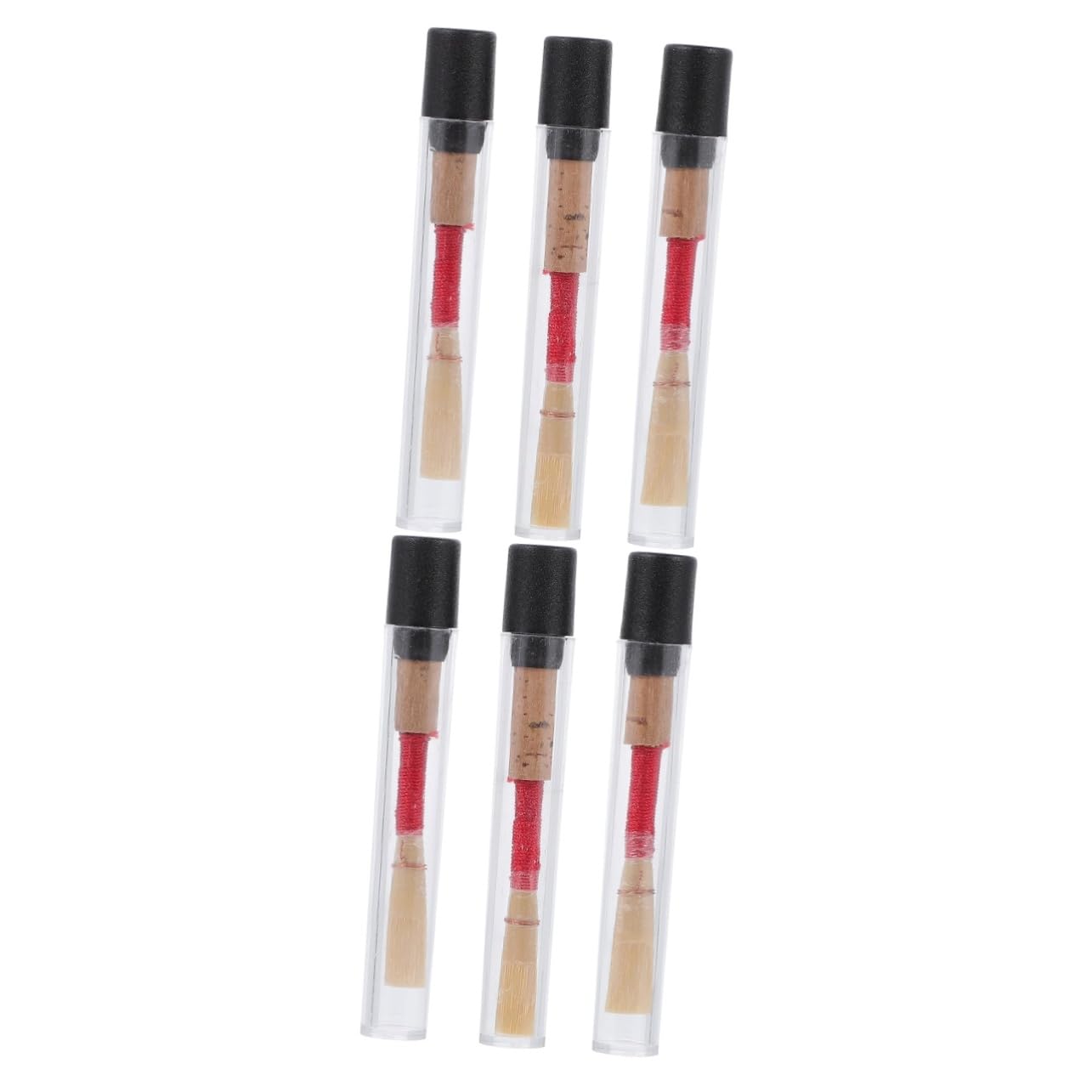 TOYANDONA 6pezzi Pz Ance Per Oboe Legno Accessori Artigianali Per Strumenti Musicali Design Compatto e Vibratione Ottimale Confezione Pratica Con Scatole Di Stoccaggio