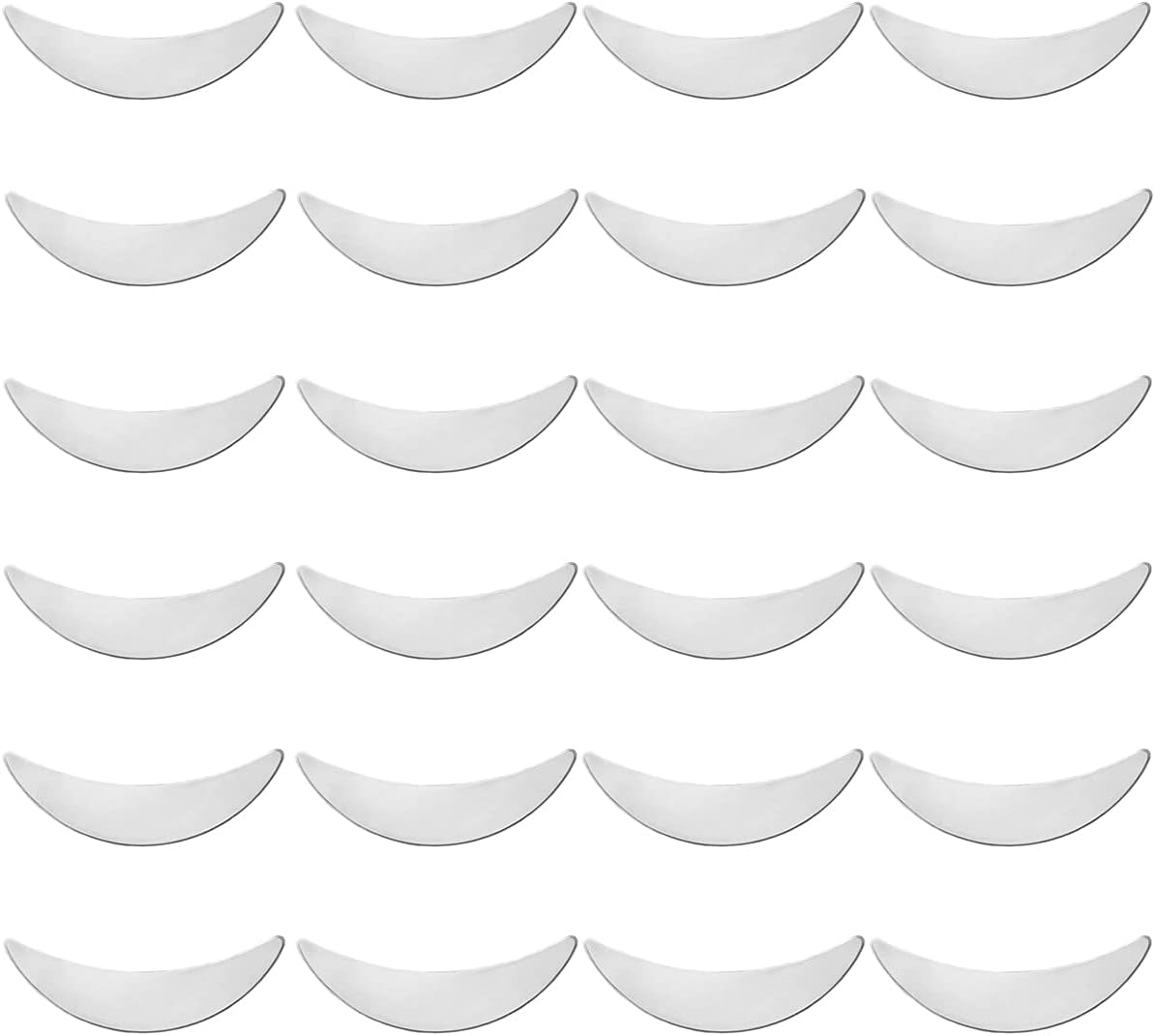ImpressArt - Premium Metal Stamping Celestial Blanks for Metal Stamping and Jewelry Making (24 Pack) (1" Crescent w/Hole, Copper)