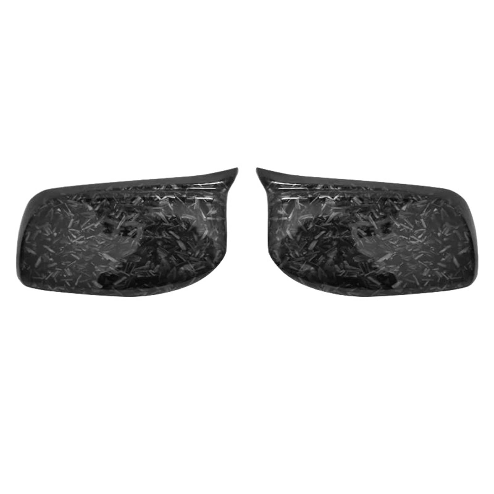 Coque pour miroir central intérieur BMW Série 5 E60 E61 habillage carbone forgé - 5