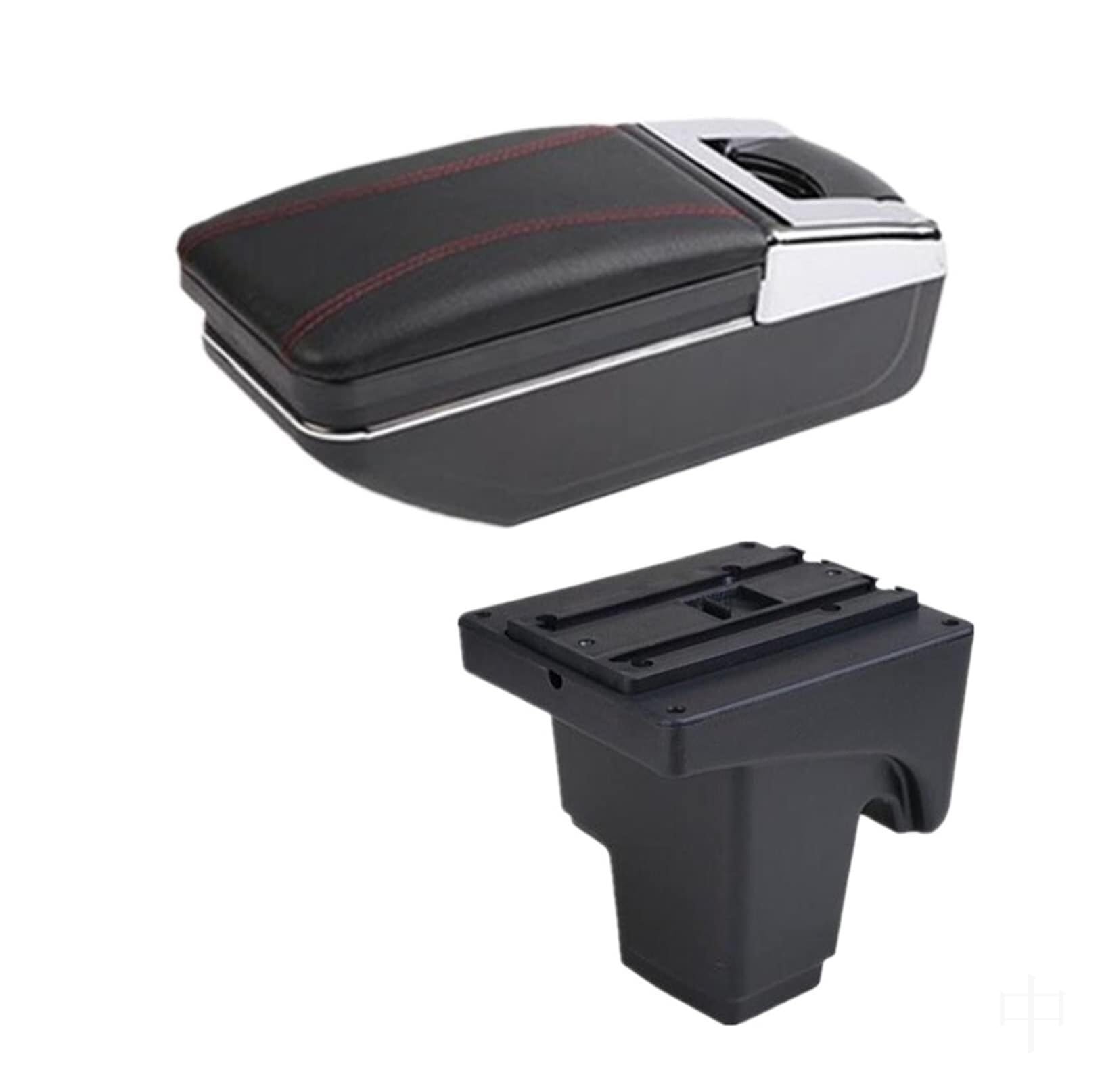 GTDTKGANAK Storage Box For For Focus 3 MK3 2011-2018 Armrest Center Console Storage For Box with USB(A2 No Usb)