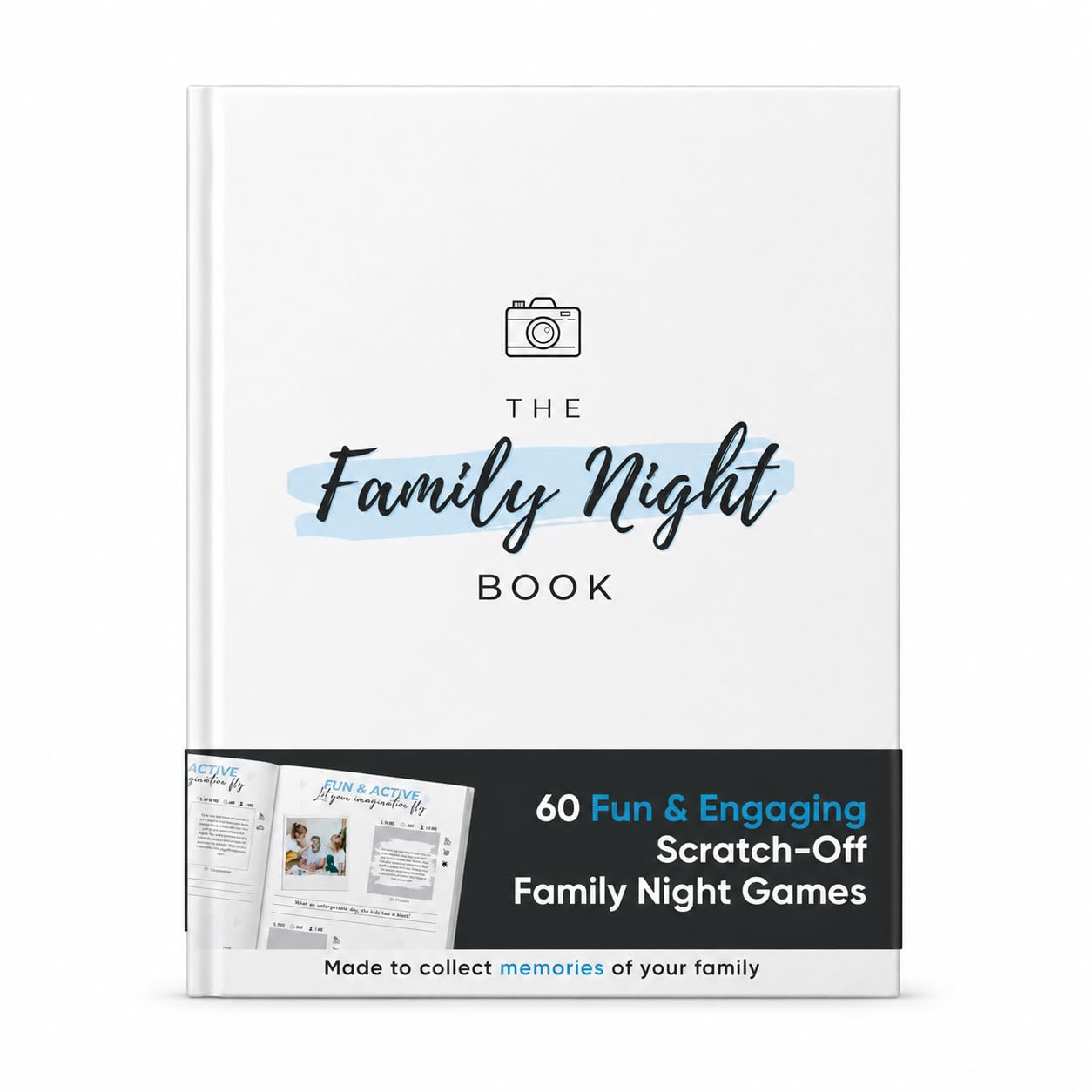 The Family Night Book - 60 avventure da grattare per famiglie, giochi divertenti e creativi per bambini e adulti, libro di avventura per famiglie