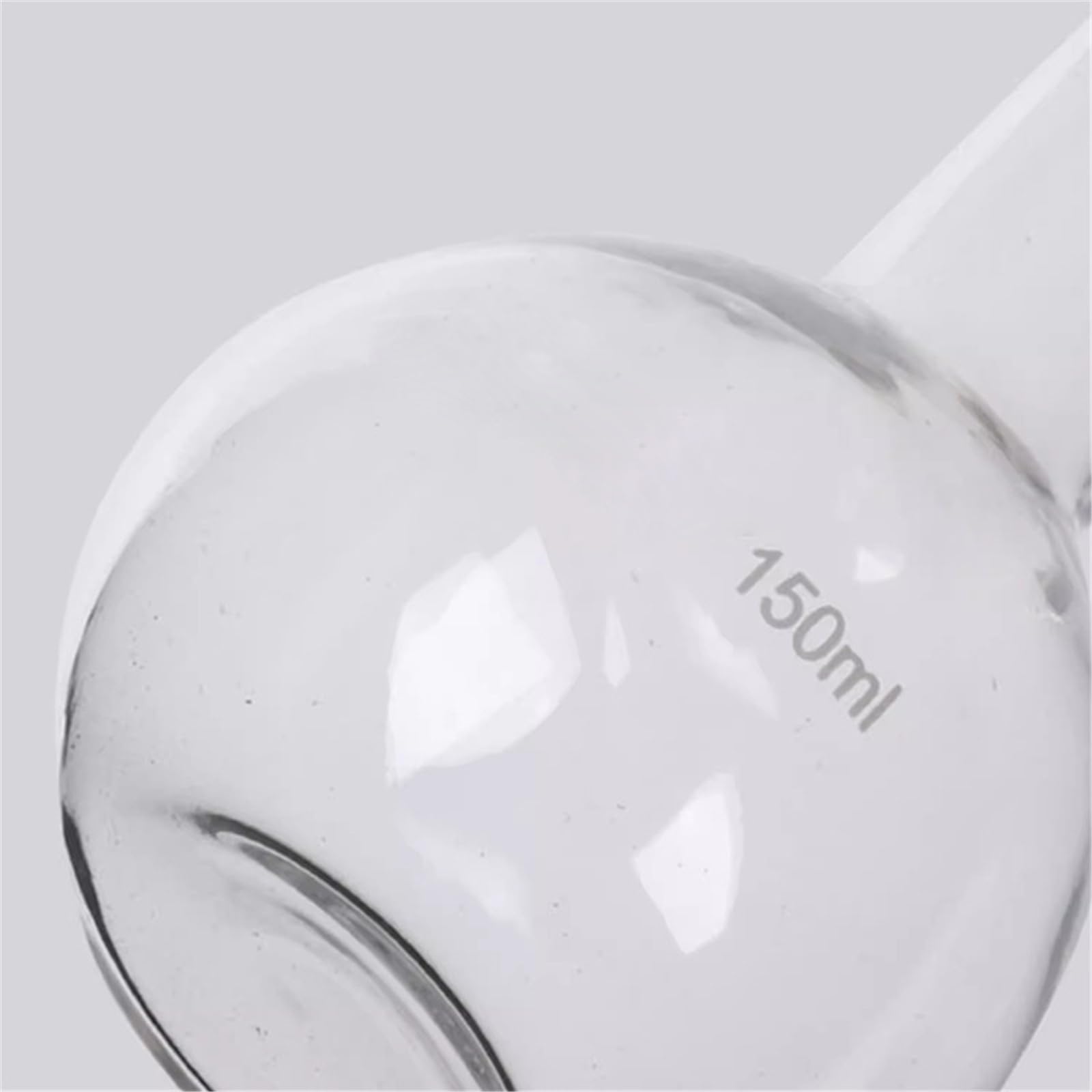 Matraz de fondo de una sola boca, matraz de destilación de vidrio de cuello largo, resistente a altas temperaturas, 50, 100, 250, 500, 1000, 2000ml(2000ml)