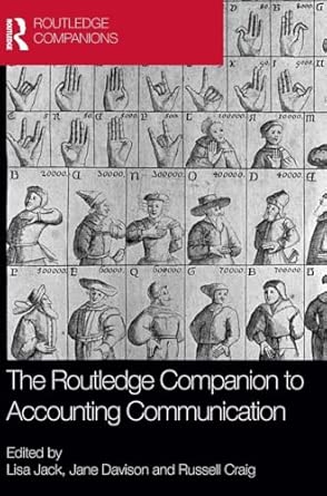 The Routledge Companion to Accounting Communication book cover