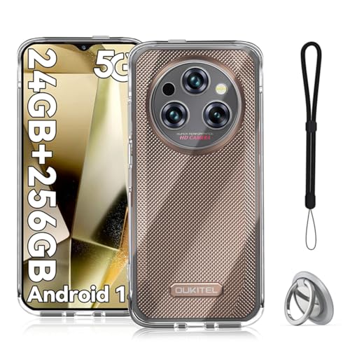 OUKITEL WP35 5G　ケースおまけ付き Amazon.co.jp: OUKITEL WP35 用 ケース カバー スタンド付き 角度調整